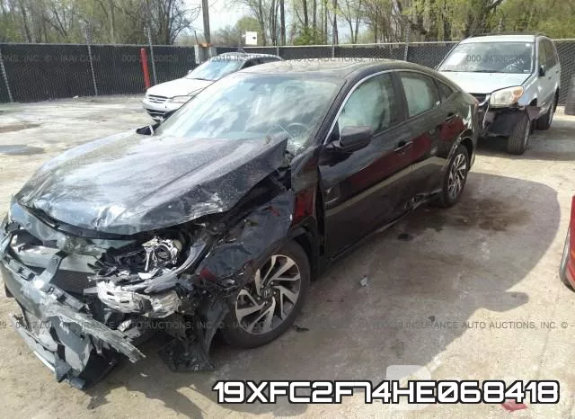 19XFC2F74HE068418 фото 3