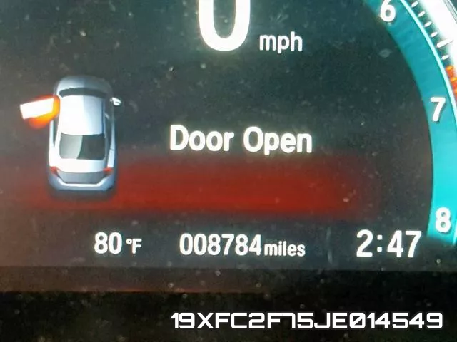 19XFC2F75JE014549 фото 9