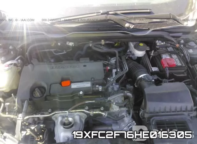 19XFC2F76HE016305 фото 2