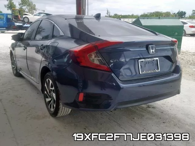 19XFC2F77JE031398 фото 4