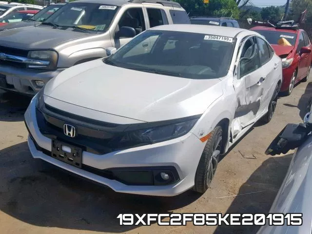 19XFC2F85KE201915 фото 3