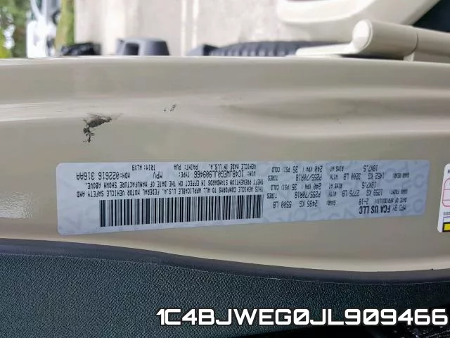 1C4BJWEG0JL909466 фото 2