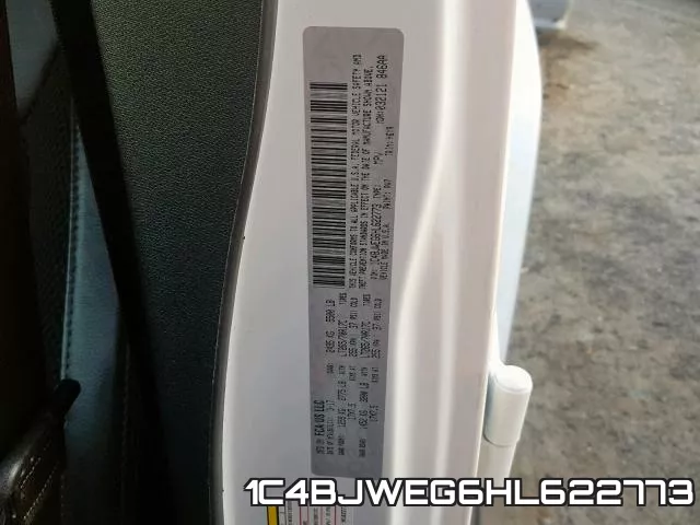 1C4BJWEG6HL622773 фото 2