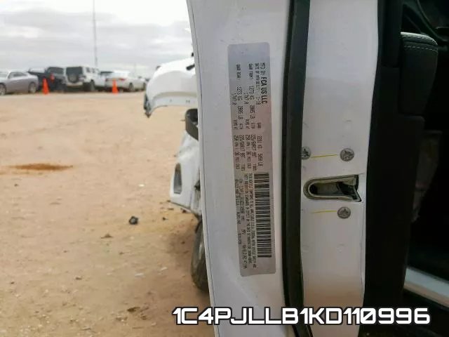 1C4PJLLB1KD110996 фото 2