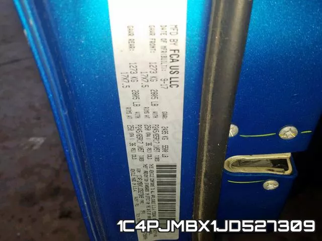 1C4PJMBX1JD527309 фото 2