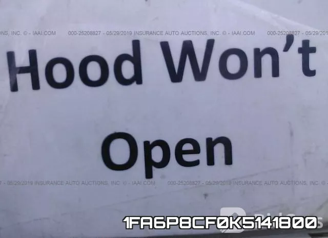 1FA6P8CF0K5141800 фото 2