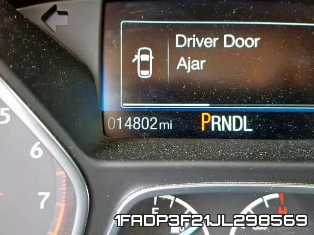1FADP3F21JL298569 фото 9