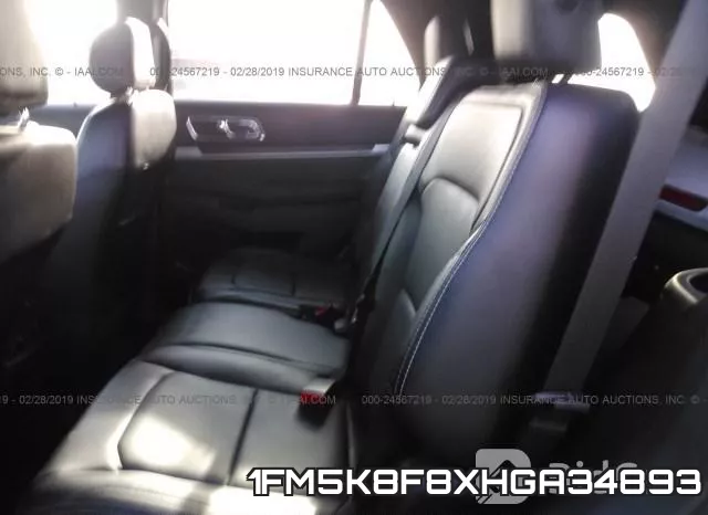 1FM5K8F8XHGA34893 фото 8