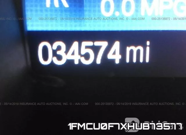1FMCU0F7XHUB73577 фото 8