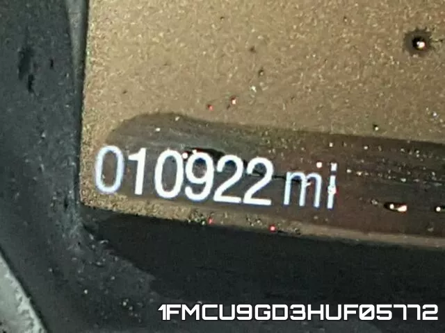 1FMCU9GD3HUF05772 фото 9