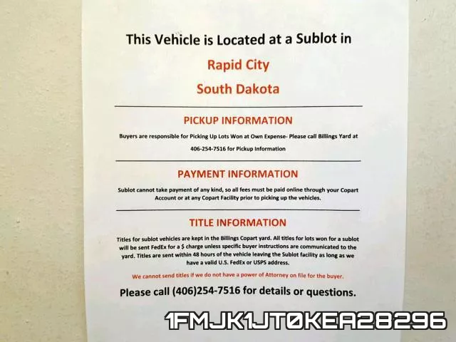 1FMJK1JT0KEA28296 фото 10