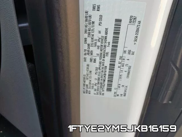 1FTYE2YM5JKB16159 фото 2
