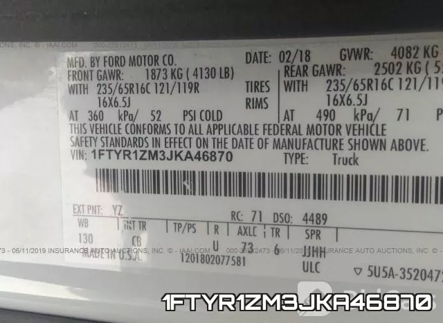 1FTYR1ZM3JKA46870 фото 10