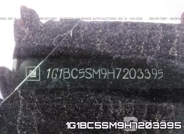 1G1BC5SM9H7203395 фото 9