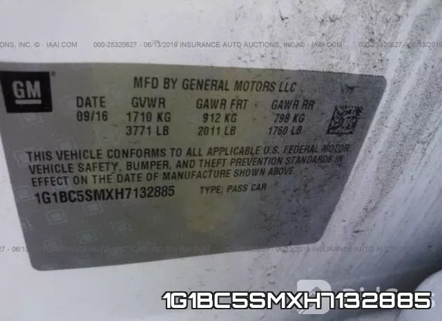 1G1BC5SMXH7132885 фото 10