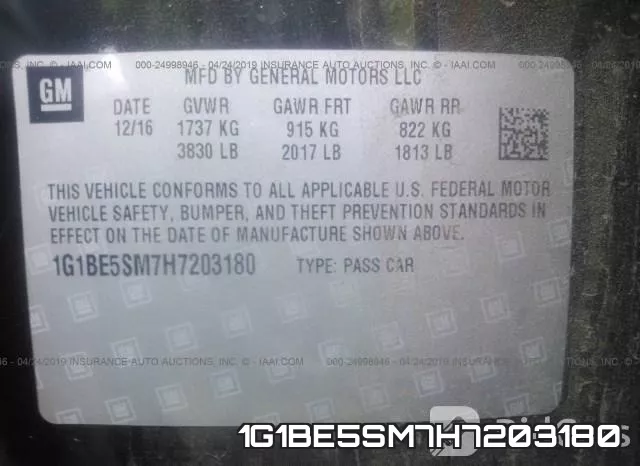 1G1BE5SM7H7203180 фото 10