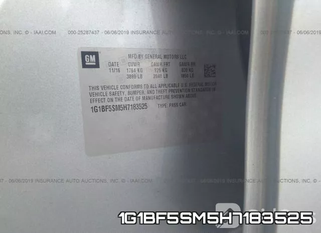 1G1BF5SM5H7183525 фото 8