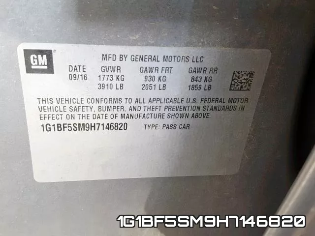 1G1BF5SM9H7146820 фото 2