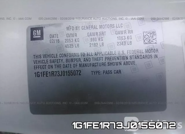 1G1FE1R73J0155072 фото 10