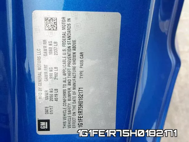 1G1FE1R75H0182171 фото 2