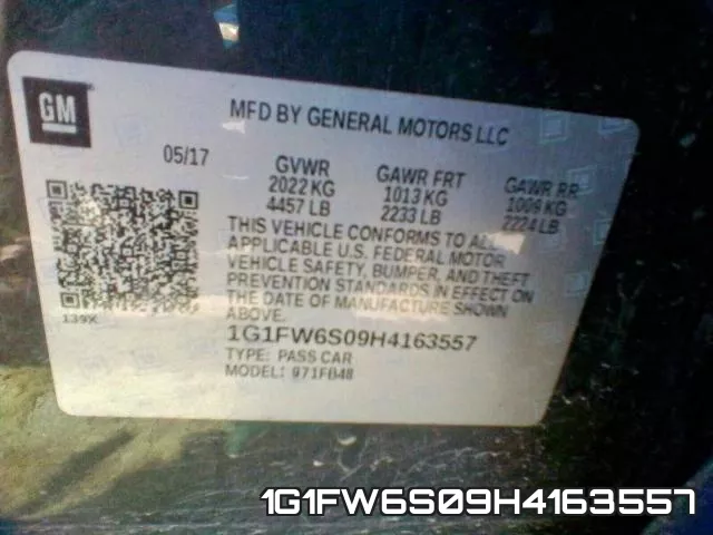 1G1FW6S09H4163557 фото 2