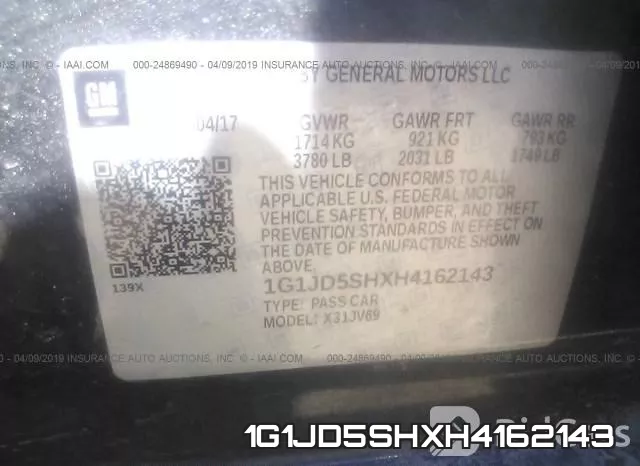 1G1JD5SHXH4162143 фото 10