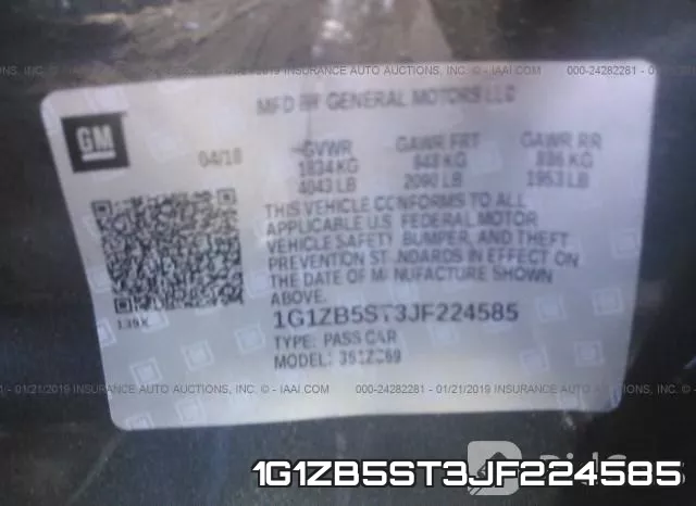 1G1ZB5ST3JF224585 фото 10