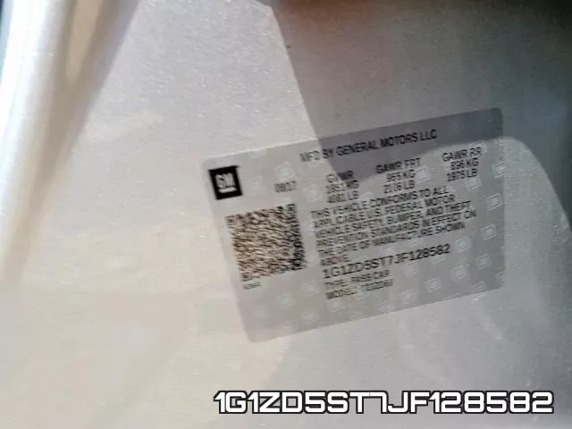 1G1ZD5ST7JF128582 фото 2