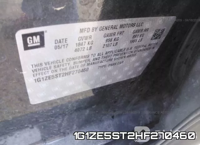 1G1ZE5ST2HF270460 фото 10