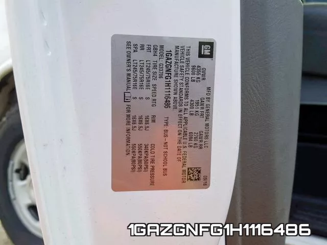 1GAZGNFG1H1116486 фото 2
