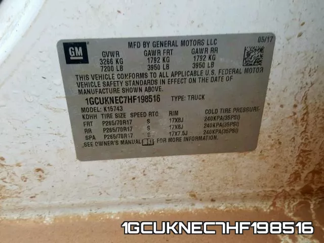 1GCUKNEC7HF198516 фото 2