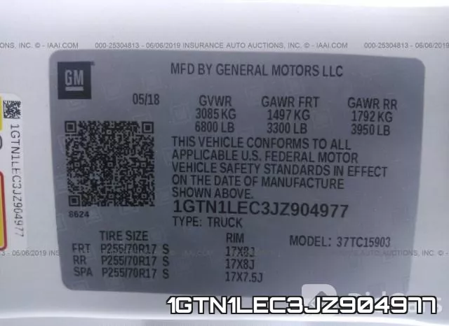 1GTN1LEC3JZ904977 фото 10
