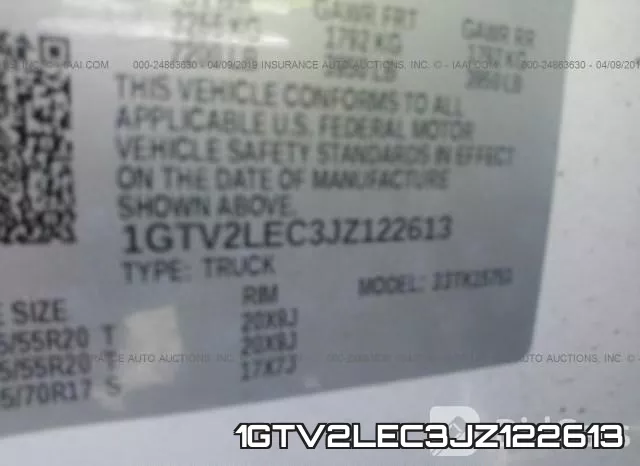 1GTV2LEC3JZ122613 фото 10