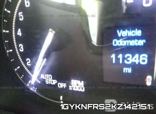 1GYKNFRS2KZ142151 фото 8