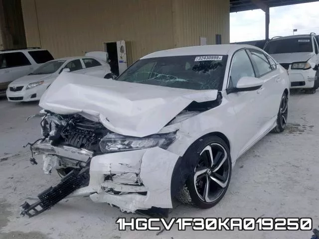 1HGCV1F30KA019250 фото 3