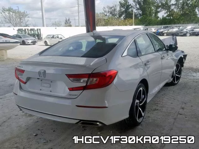 1HGCV1F30KA019250 фото 5