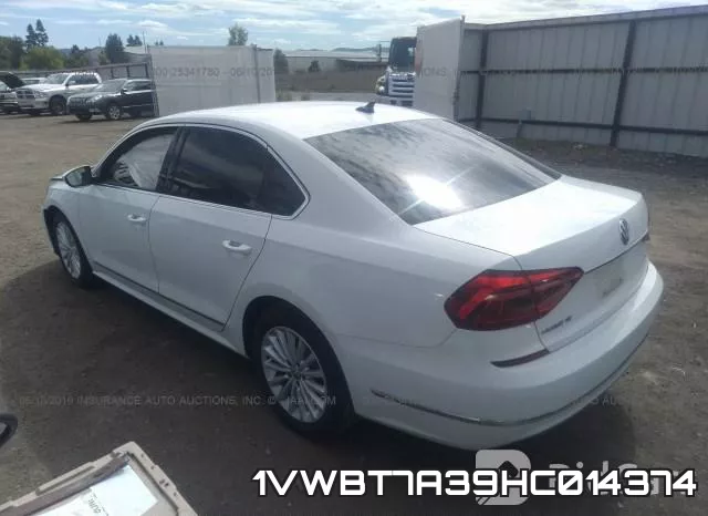 1VWBT7A39HC014374 фото 4