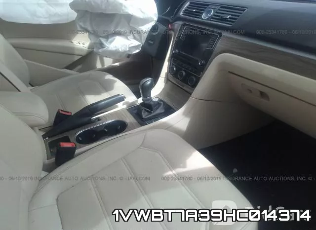 1VWBT7A39HC014374 фото 6