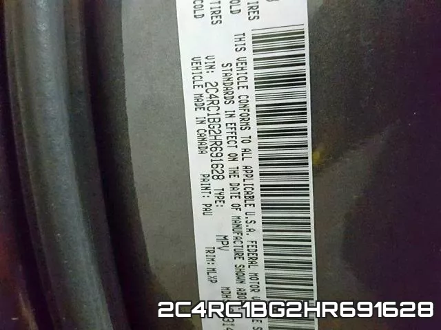 2C4RC1BG2HR691628 фото 2