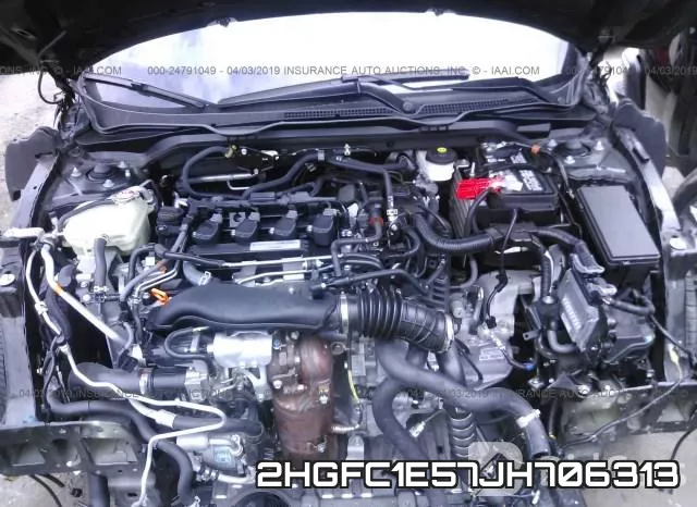 2HGFC1E57JH706313 фото 2