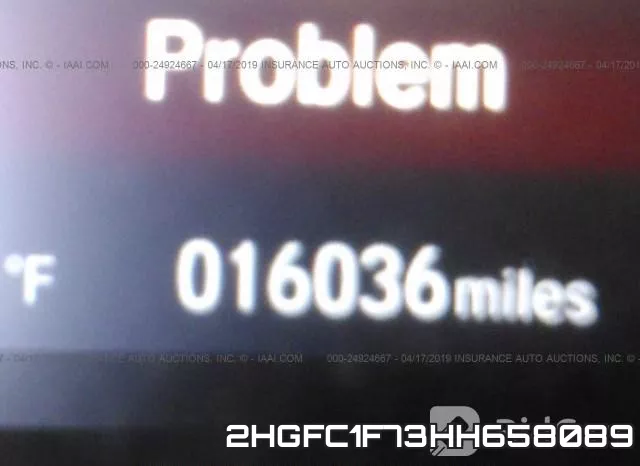2HGFC1F73HH658089 фото 8