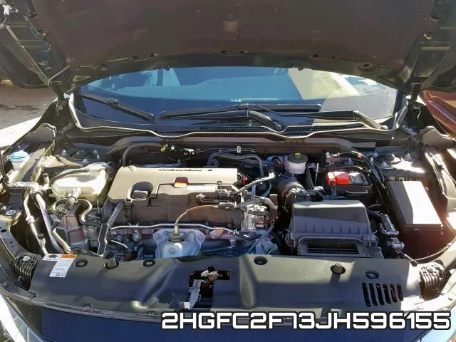 2HGFC2F73JH596155 фото 8
