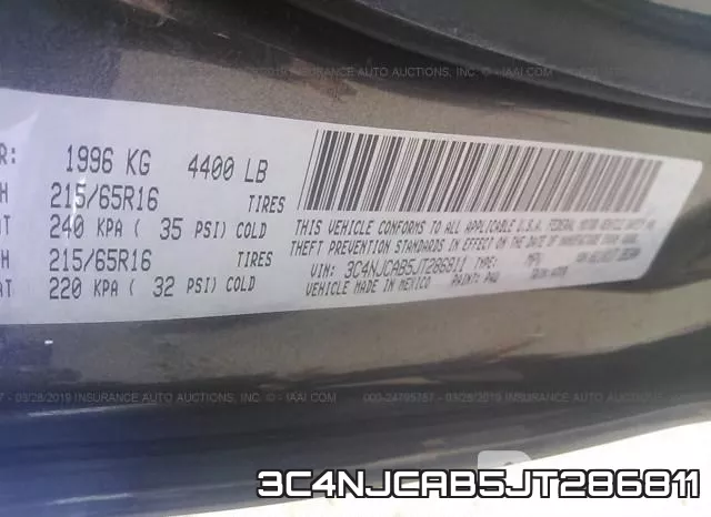 3C4NJCAB5JT286811 фото 10