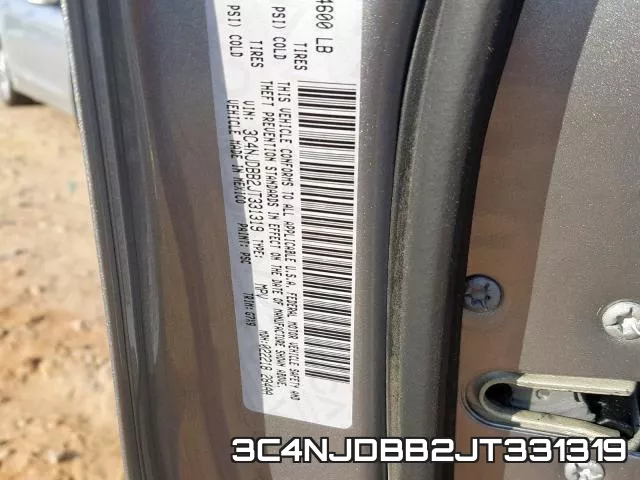 3C4NJDBB2JT331319 фото 2