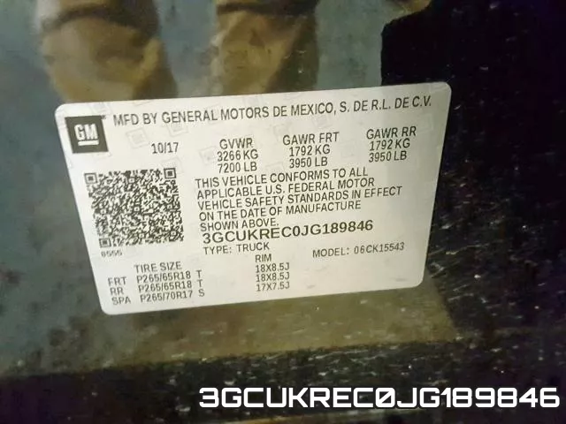 3GCUKREC0JG189846 фото 2