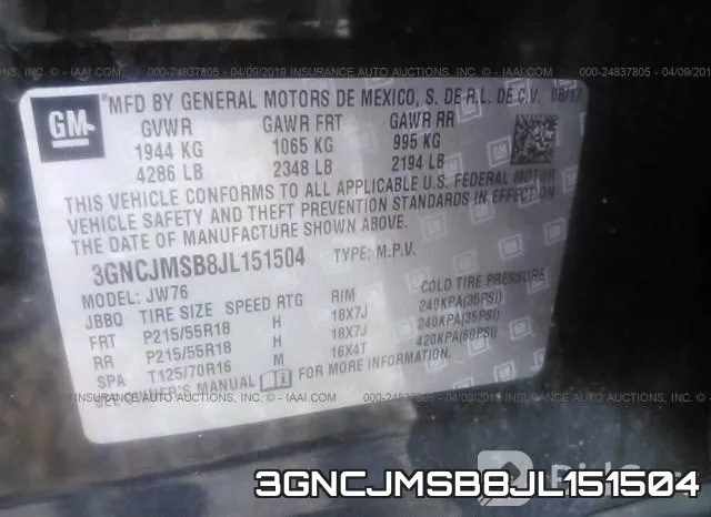 3GNCJMSB8JL151504 фото 10