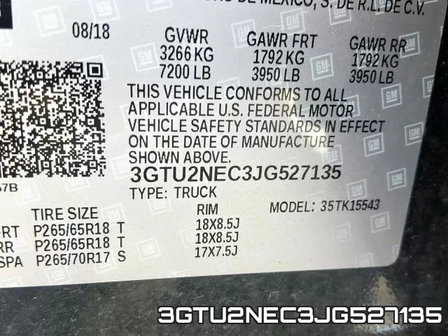 3GTU2NEC3JG527135 фото 2