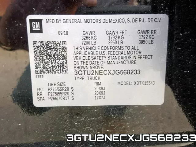3GTU2NECXJG568233 фото 2