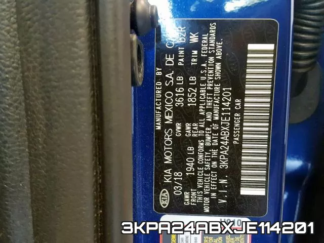 3KPA24ABXJE114201 фото 2