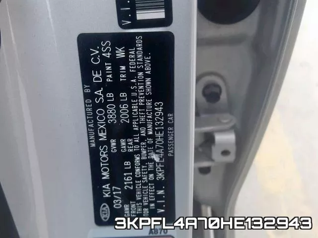 3KPFL4A70HE132943 фото 2